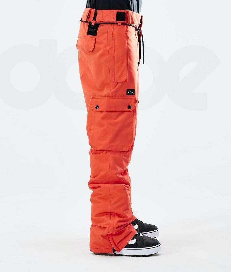 Orange Men's Dope Iconic 2021 Snowboard Pants | India_D1109