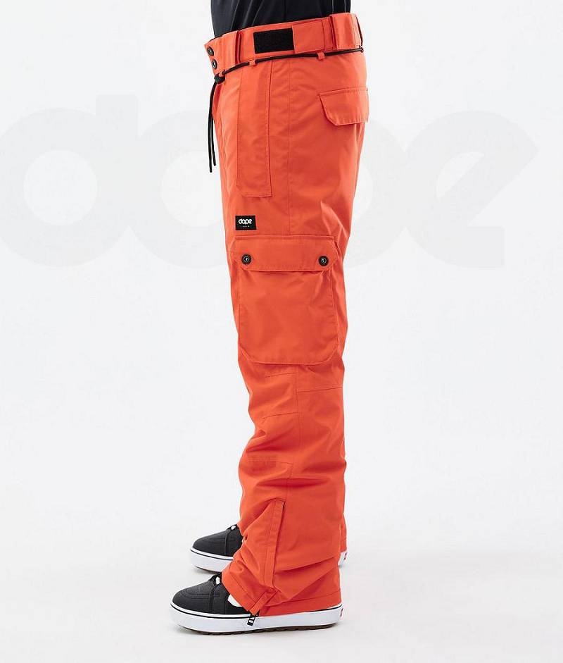 Orange Men's Dope Iconic Snowboard Pants | India_D1533