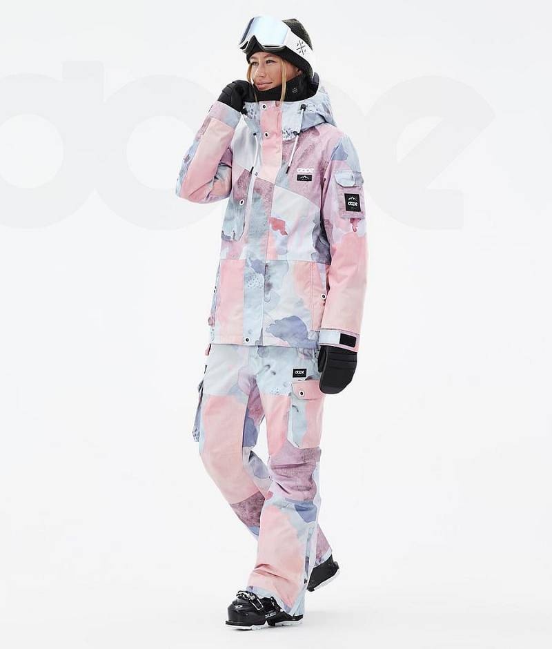Pink Women's Dope Adept W Ski Jackets | India_D2243