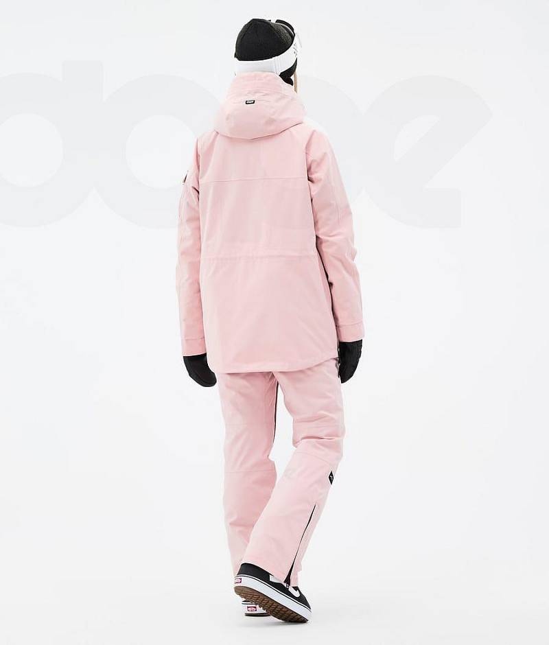 Pink Women's Dope Akin W Snowboard Jackets | India_D1993