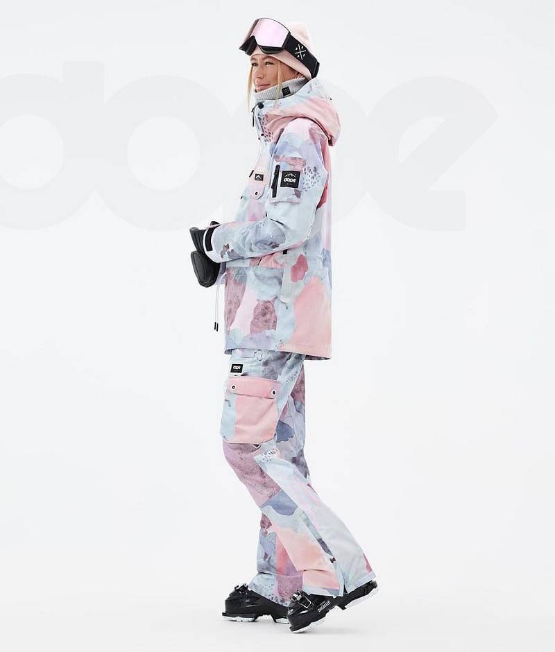 Pink Women's Dope Annok W Ski Jackets | India_D1603