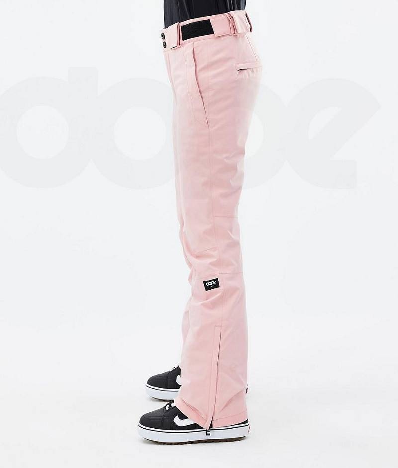 Pink Women's Dope Con W Snowboard Pants | India_D1481