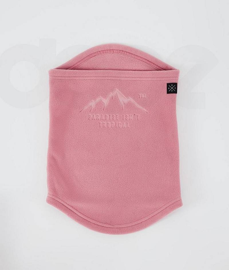 Pink Women's Dope Cozy Hood II Facemasks | India_D2329