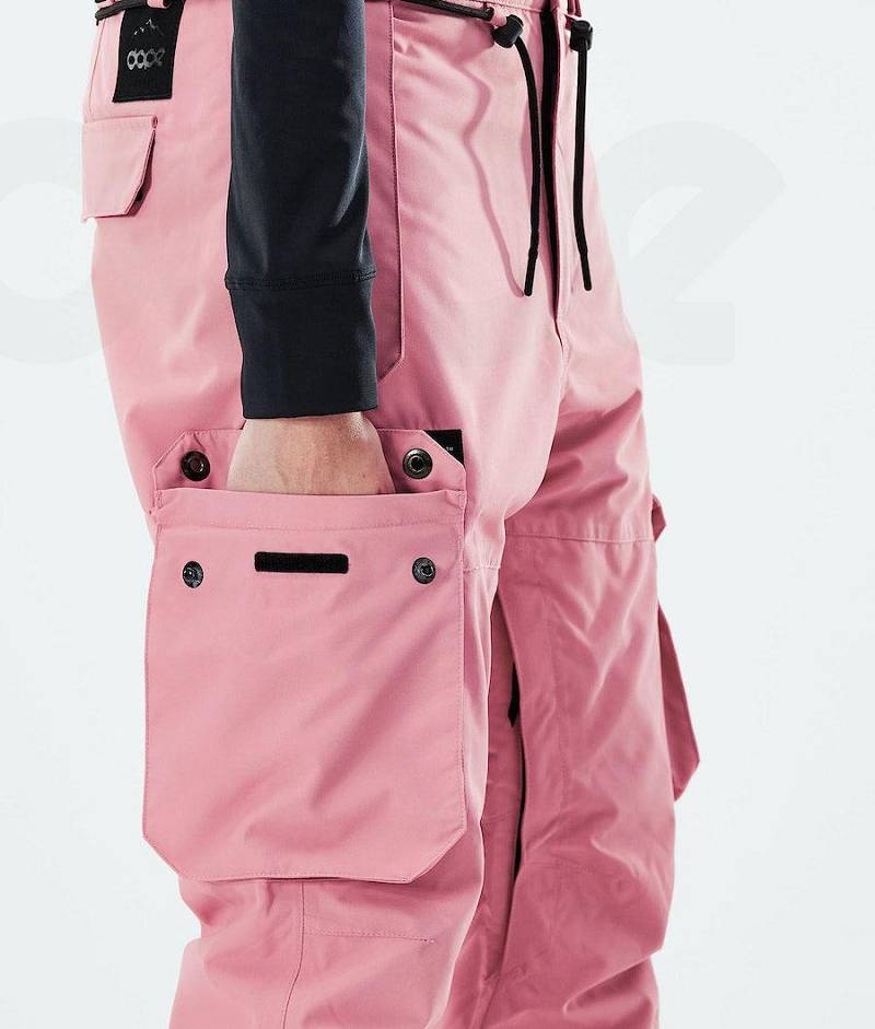 Pink Women's Dope Iconic W 2021 Snowboard Pants | India_D1863