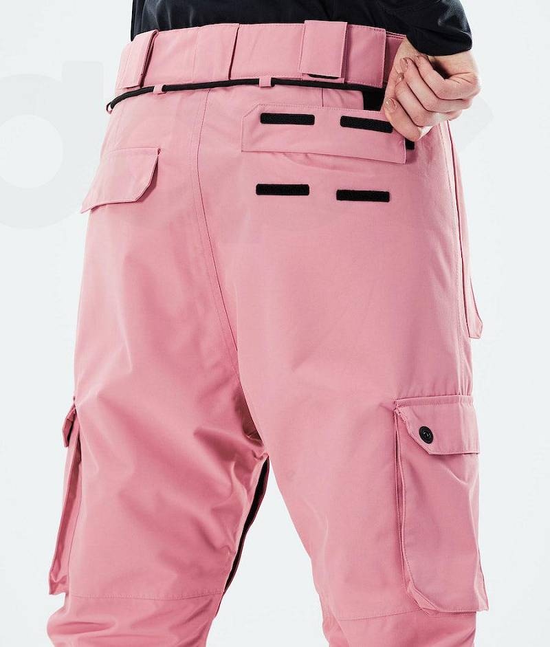 Pink Women's Dope Iconic W 2021 Snowboard Pants | India_D1863