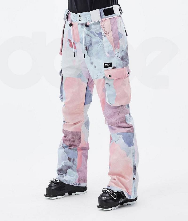 Pink Women\'s Dope Iconic W Ski Pants | India_D1274