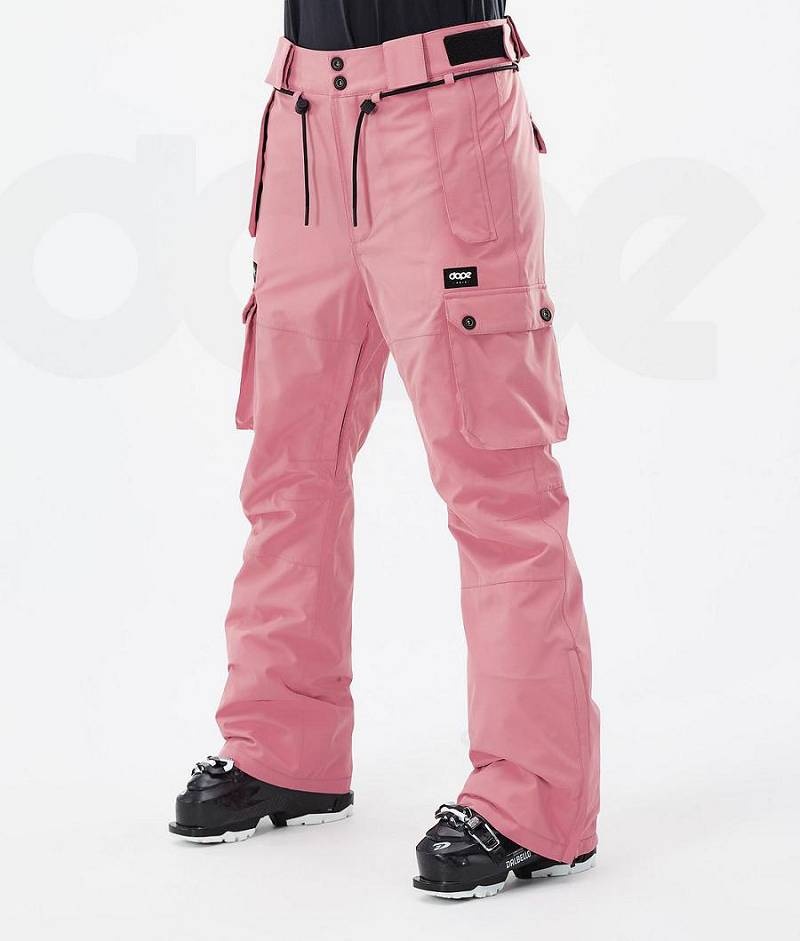 Pink Women\'s Dope Iconic W Ski Pants | India_D1999