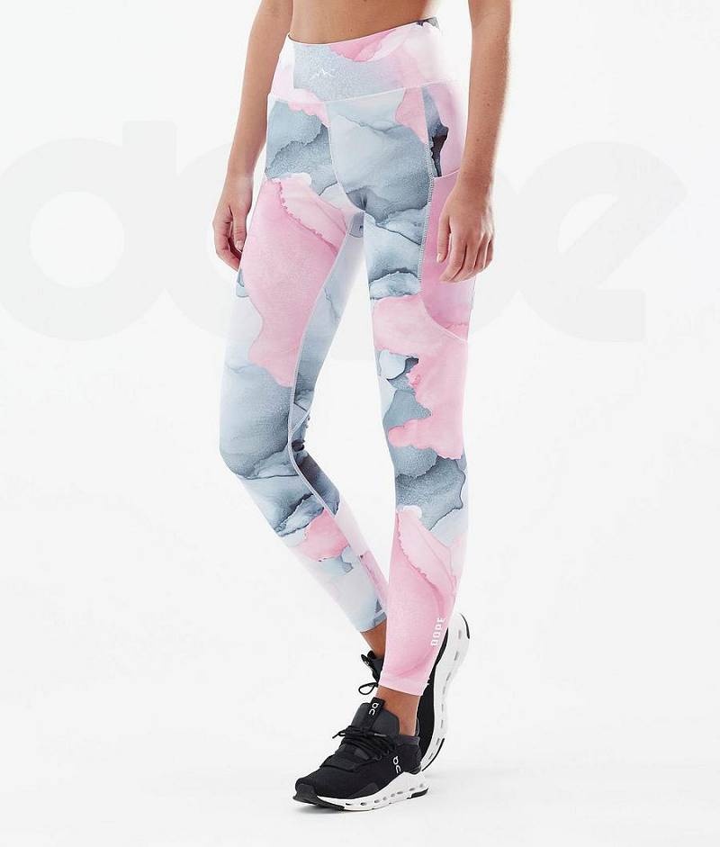 Pink Women\'s Dope Lofty Tech Leggings | India_D1795