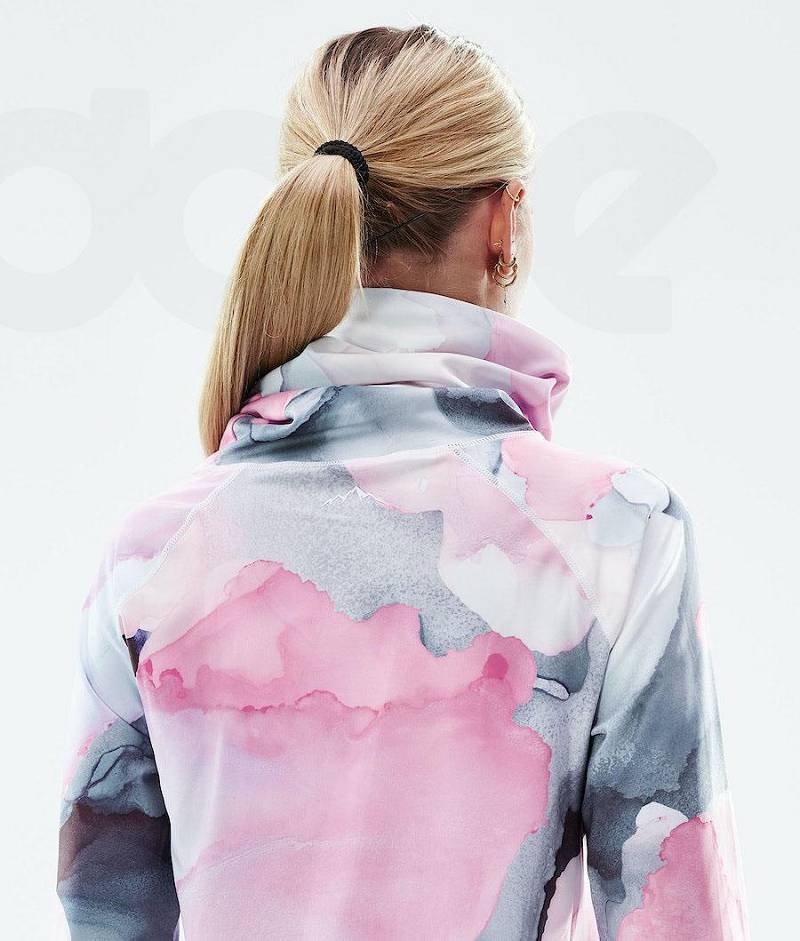 Pink Women's Dope Snuggle W Base Layer Tops | India_D2354