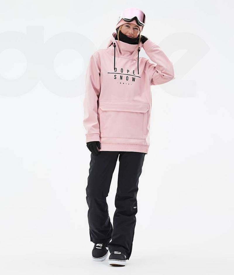 Pink Women's Dope Wylie W Snowboard Jackets | India_D1333