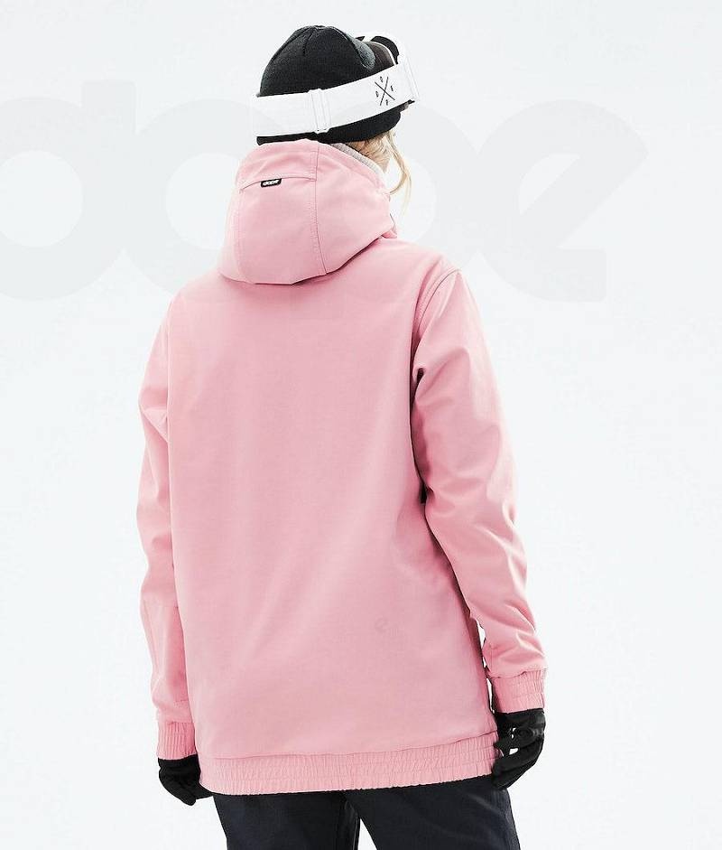 Pink Women's Dope Yeti 2021 Ski Jackets | India_D1477