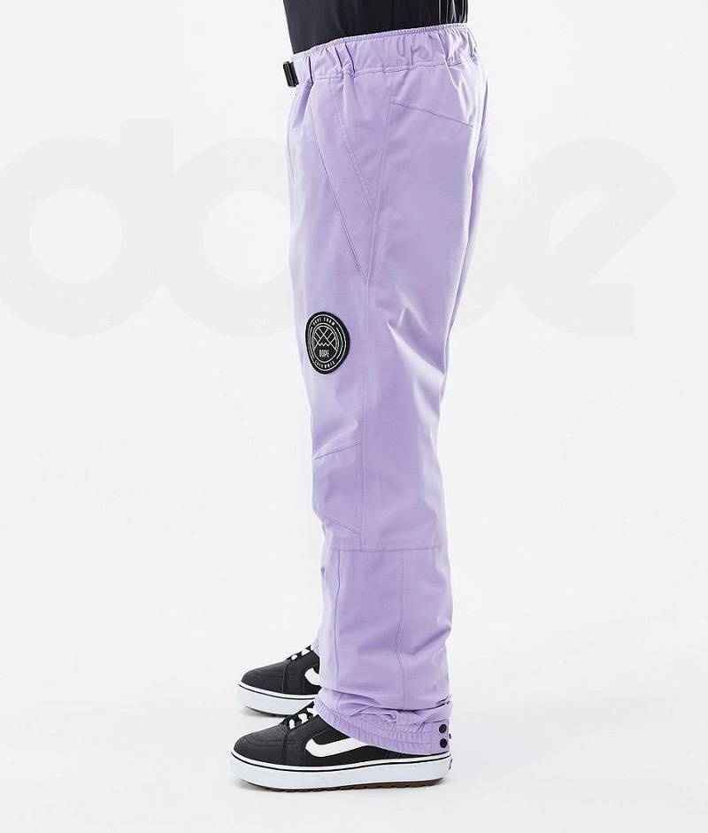 Purple Men's Dope Blizzard Snowboard Pants | India_D1540