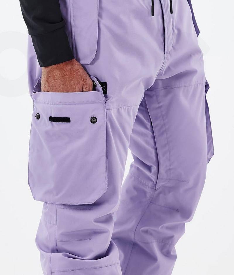 Purple Men's Dope Iconic Snowboard Pants | India_D1341