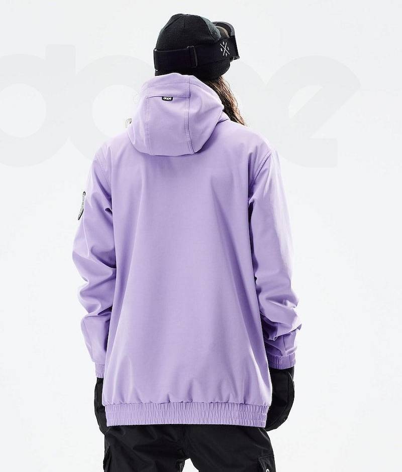 Purple Men's Dope Wylie Snowboard Jackets | India_D1787