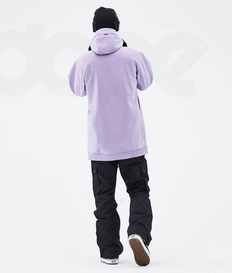 Purple Men's Dope Yeti Snowboard Jackets | India_D1695