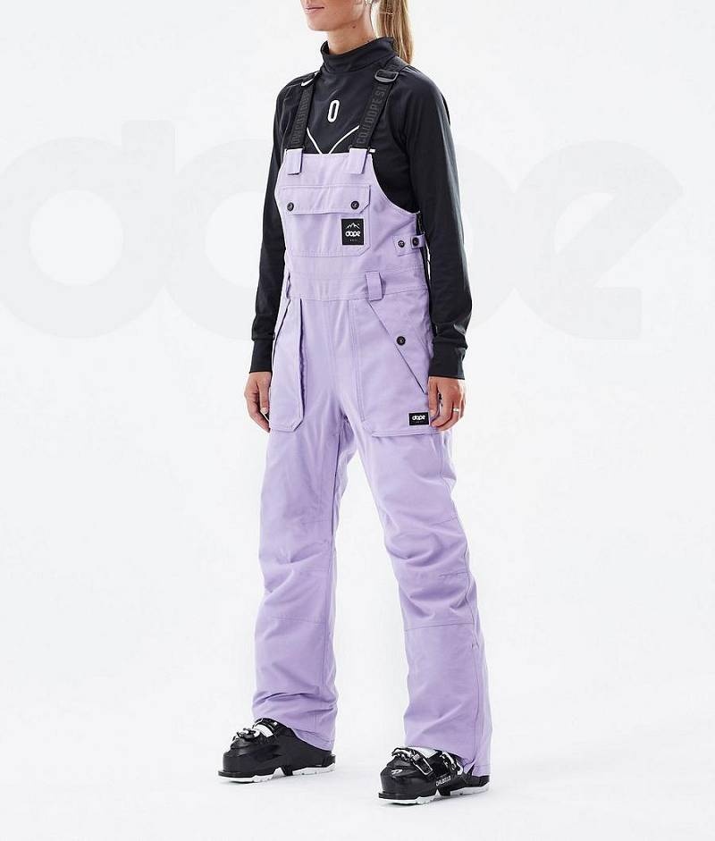 Purple Women\'s Dope Notorious B.I.B W Ski Pants | India_D2198