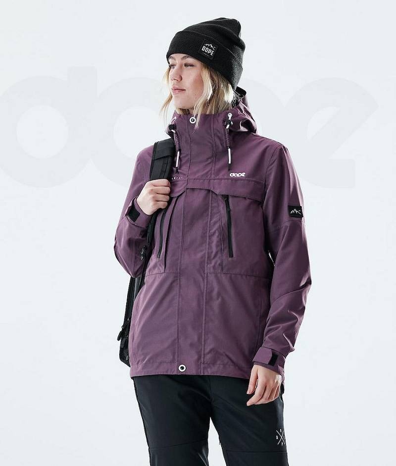 Purple Women\'s Dope Trekker W Outdoor Jackets | India_D2391