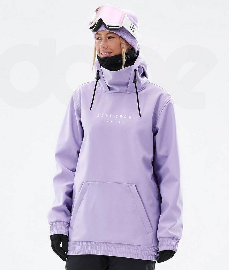 Purple Women's Dope Yeti W Snowboard Jackets | India_D1938