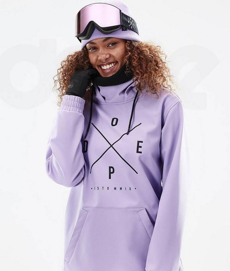 Purple Women's Dope Yeti W Snowboard Jackets | India_D1252