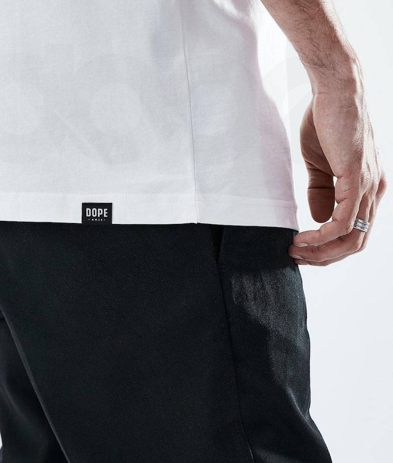 Rose White Men's Dope Daily T-shirts | India_D2508