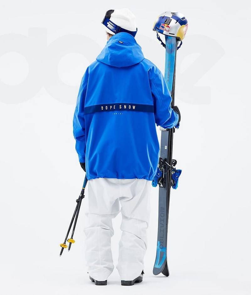 White Men's Dope JT Blizzard Ski Pants | India_D1299